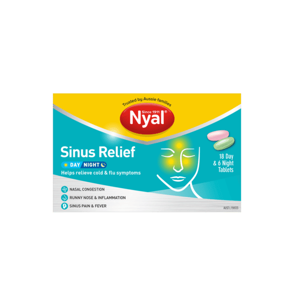 Nyal Sinus Relief Day & Night 24 Tablets