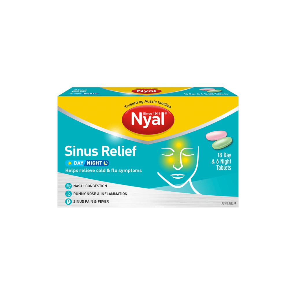 Nyal Sinus Relief Day & Night 24 Tablets