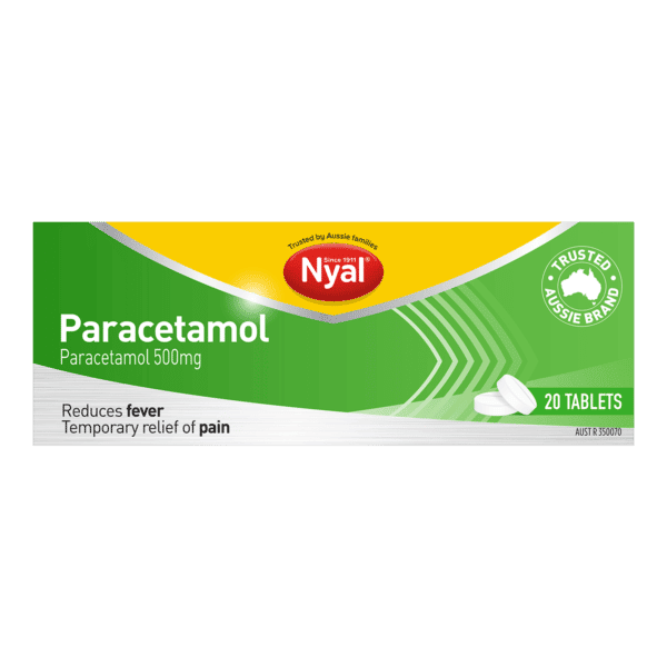 Nyal Paracetamol 20 Tablets