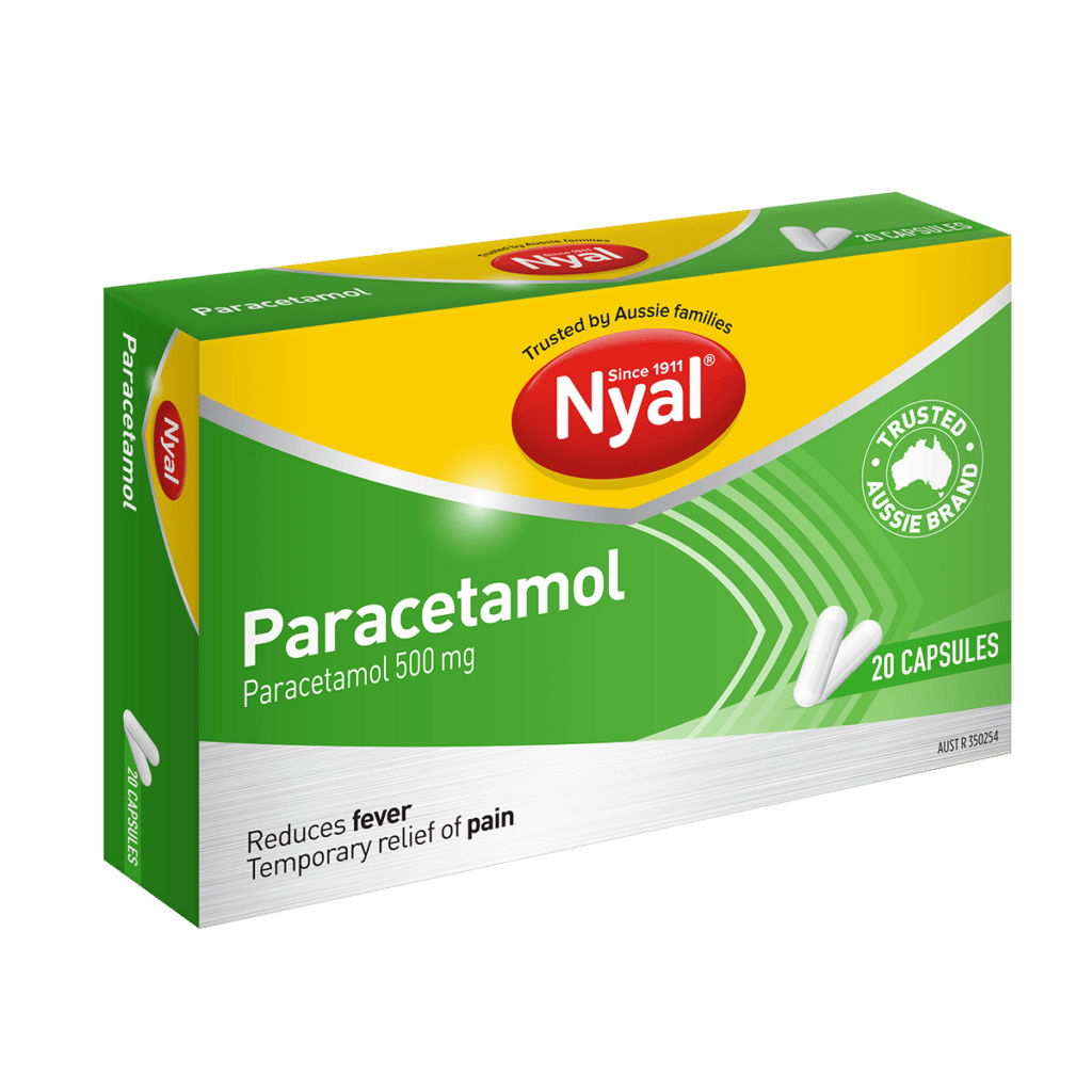 Nyal Paracetamol 20 Capsules
