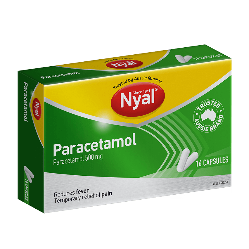 Nyal Paracetamol 16 Capsules