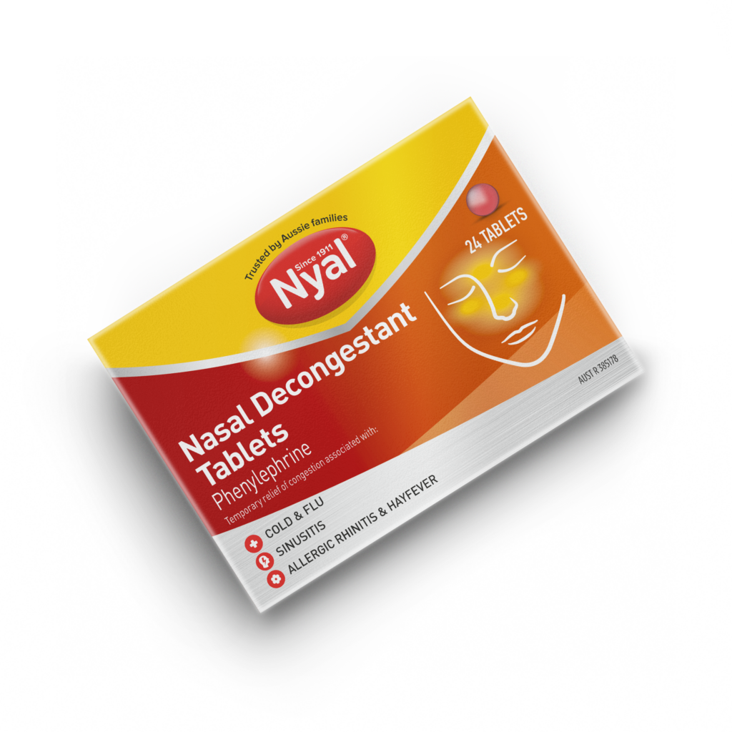 Nyal Nasal Decongestant Tablets 24 Pack