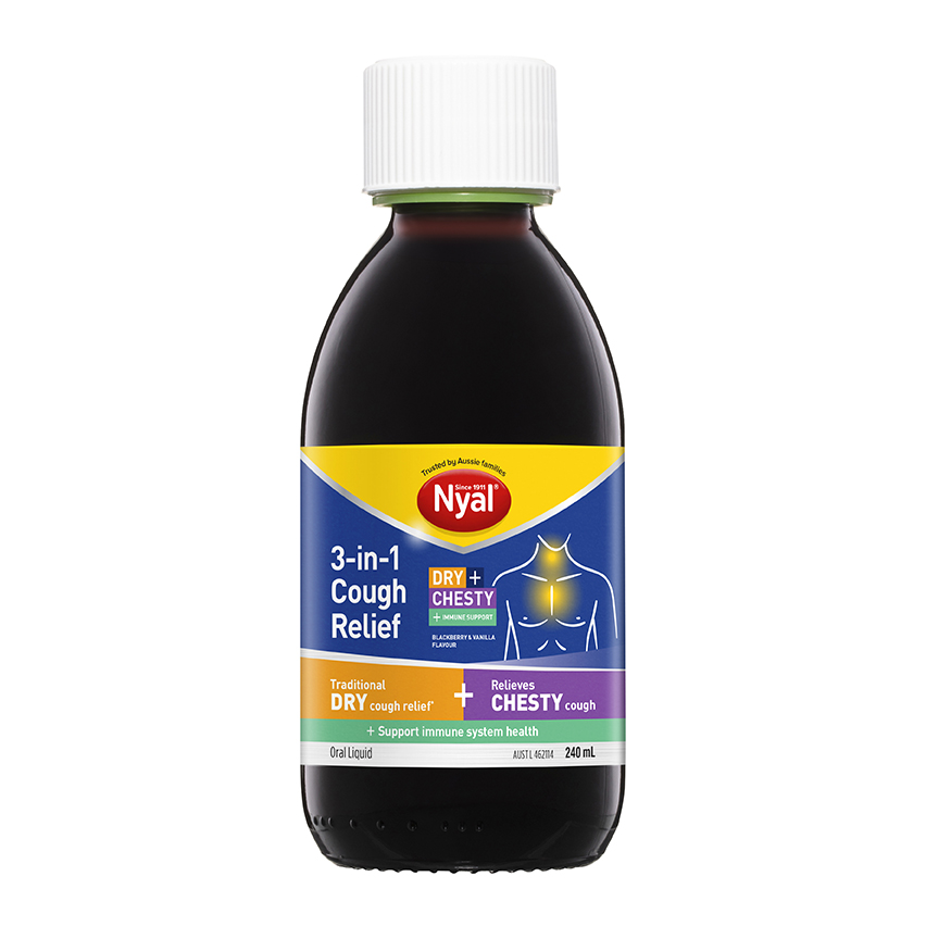 Nyal 3 in 1 Cough Relief